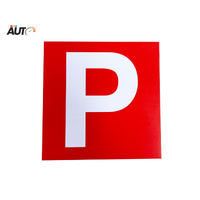 P Plate Magnetic Set | WA. VIC– Red (2 PK) 