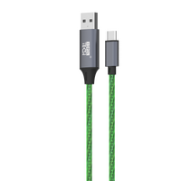 1.2M Flowing LED Fast Charge & Sync Usb A to Type C cable 