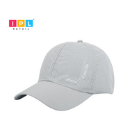 Sporty Chic Perforated Cap