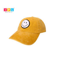 Smiley Face Yellow Cap