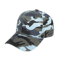 Blue Camouflage Baseball Cap