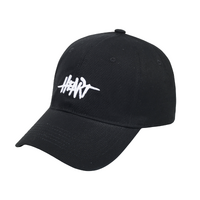 Heart Statement Black Baseball Cap