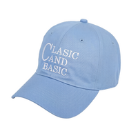 Classic & Basic Embroidered Baseball Cap 