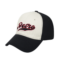 Retro Black Baseball Cap