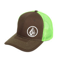 Green Mesh Logo Baseball Cap