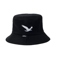 Black Eagle Embroidered Bucket Hat 
