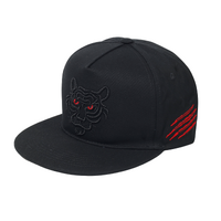 Black Tiger Snapback Cap