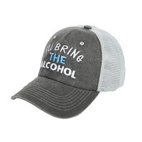 I’ll Bring The Alcohol Trucker Denim Cap 