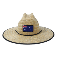 Australia Flag Straw Hat 