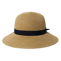 Paper Straw Ribbon Sun Hat