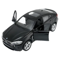 BMW X6M Black Die-Cast Model Car | 1:24 Scale
