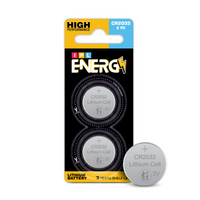 Lithium Button Battery- 230mah