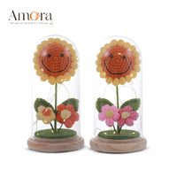 Smiley Sunflower Acrylic Dome | Assorted