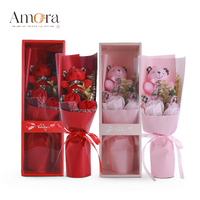 Bear Hug Bouquet | Assorted | Pack of 4