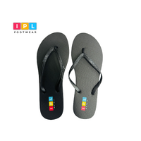 Classic Series Solid Grey Colour Plugger Flip Flop for Women