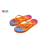 Tropical Sunset Palms - Large