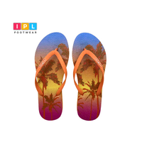 Tropical Sunset Palms - Small