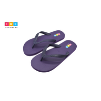 Simple And Elegant Purple Color Men'S Slippers