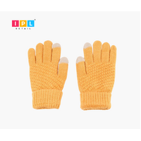 Solar Softness: Citrusy Cozy Gloves