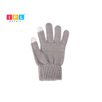Light Grey Criss Cross Gloves