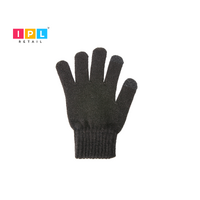 Black Criss Cross Gloves