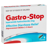 Gastro-Stop Loprmide 8-Capsules 