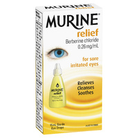 Murine Relief Sterile Eye Drops 15ml