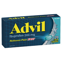 Advil Liquid Caps 20's