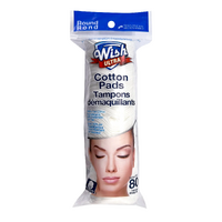 Wish Cotton Pad Square | 80 Pack