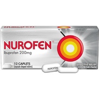 Nurofen Caplets | 12 Pack | 200mg