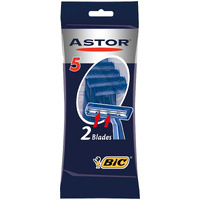 BIC Shaver Astor Twin Normal Razor Blades | Pack of 5