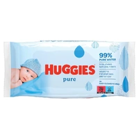 Huggies Pure Unscented Cleaning Wipes | 56 Wipes