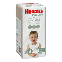 HUGGIES Ultimate Nappies | Size 4 Toddler | 8 Pack (3)