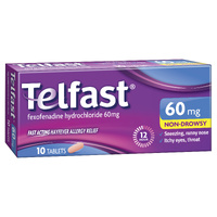 Telfast | 60Mg | 10 Tablets