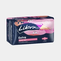 Libra Extra Super Wings Pads | Pack of 12