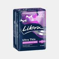 Libra Goodnights Pads Ultra Thin Wings | Pack of 10