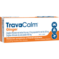 TravaCalm Ginger | 500mg | 10 Tablets
