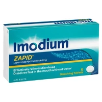 Imodium Zapid Diarrhoea Tablets | 2mg | Pack of 6