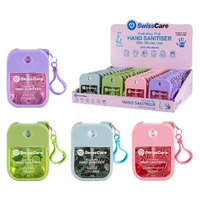 Swisscare Hydrating Mist Hand Sanitiser With Silicone Case | 35ml | Pack of 40