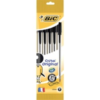 BIC Cristal Xtra Life 1mm Black Pen | Pack of 5