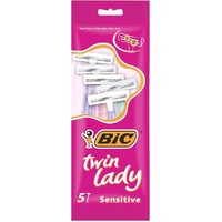 Bic Twin Blade Lady Disposable Razor | Pack of 5