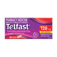Telfast | 120Mg | 10 Tablets