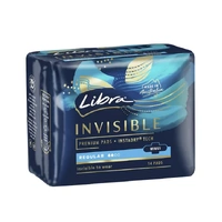 Libra Invisible Regular Wings Pads | Pack of 14