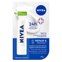 Nivea Lip Repair & Protect Lip Balm For Dry & Cracked Lips SPF 15