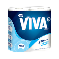 Viva White Paper Towel 2 rolls x 60sheets