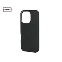 Black Sleek Shield Case | iPhone 15 Pro