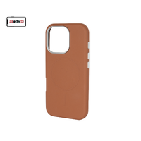 Brown Sleek Shield Case | iPhone 15 Pro
