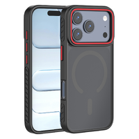 Black Armor Grip Case | iPhone 17 PRO