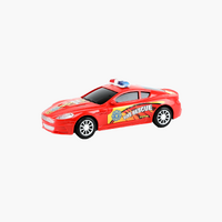 Red Police Car | Light & Music