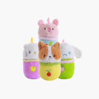 Adorable Plush Animals in Fruit Outfits | Assorted